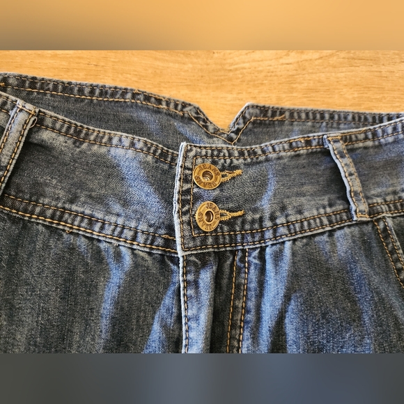 Gilipur High Waist Cargo Jeans Pants Womens M Casual Utility Lightweight - Picture 3 of 7